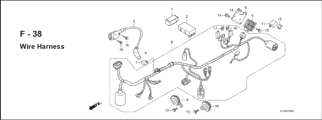 F-38 Wire Harness