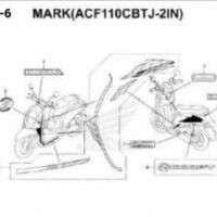 F48-6 – Mark (ACF110CBTK-IN) – Katalog Honda Scoopy eSP K93H