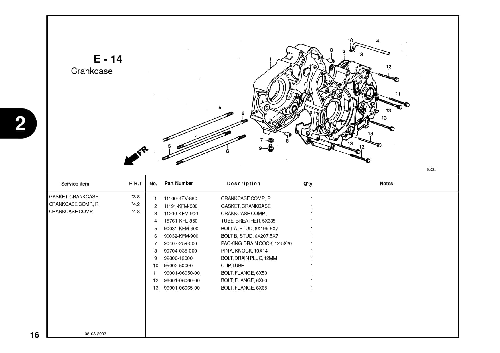 Katalog Suku Cadang Honda Supra FIT New