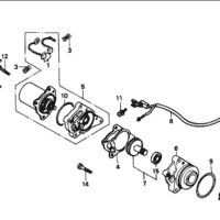 E-13 Starting Motor – Katalog Suku Cadang Honda Supra FIT New