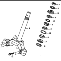 F-5 Steering Stem – Katalog Suku Cadang Honda Supra FIT New