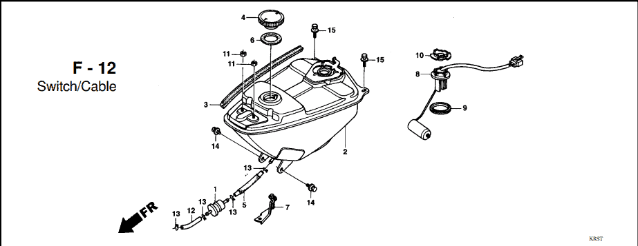 Katalog Suku Cadang Honda Supra FIT New