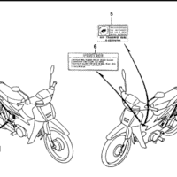 F-30 Caution Lebel – Katalog Suku Cadang Honda Supra FIT New