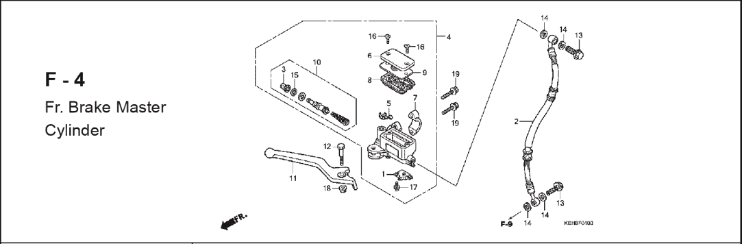 Katalog Suku Cadang Honda Mega Pro KEH