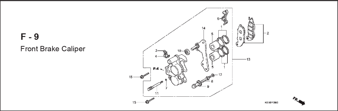 Katalog Suku Cadang Honda Mega Pro KEH