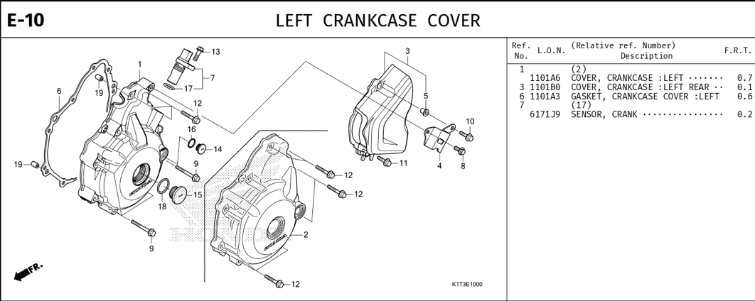 Katalog Suku Cadang Honda CRF 250 Rally