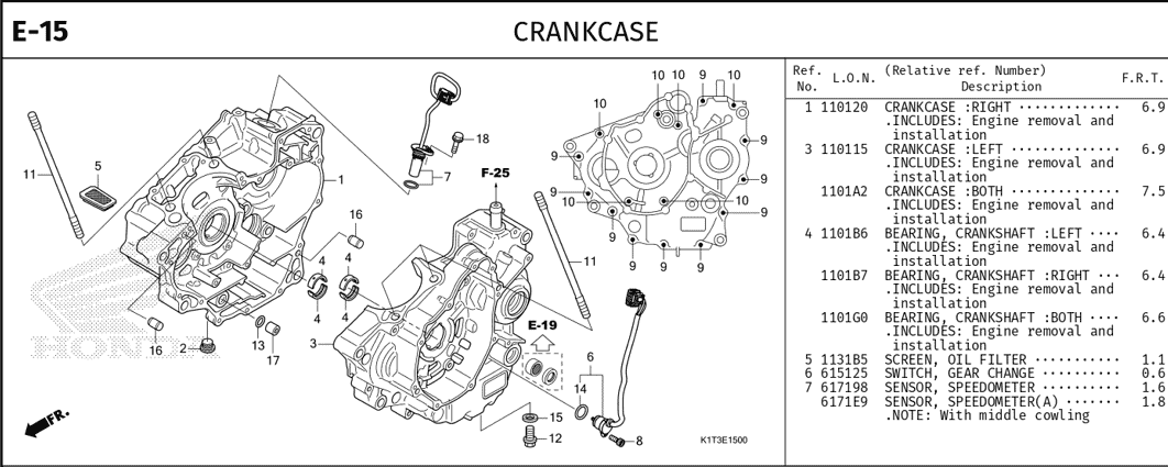 Katalog Suku Cadang Honda CRF 250 Rally