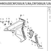 Katalog Suku Cadang Honda CRF 250 Rally