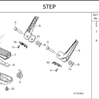 Katalog Suku Cadang Honda CRF 250 Rally