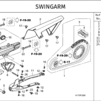 Katalog Suku Cadang Honda CRF 250 Rally