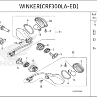 Katalog Suku Cadang Honda CRF 250 Rally