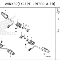 Katalog Suku Cadang Honda CRF 250 Rally