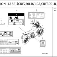 Katalog Suku Cadang Honda CRF 250 Rally