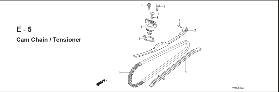 Katalog Suku Cadang Honda PCX 125 KWN