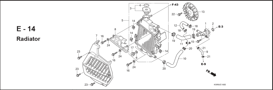 Katalog Suku Cadang Honda PCX 125 KWN