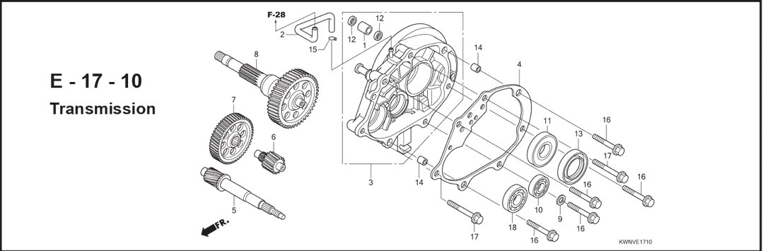 Katalog Suku Cadang Honda PCX 125 KWN