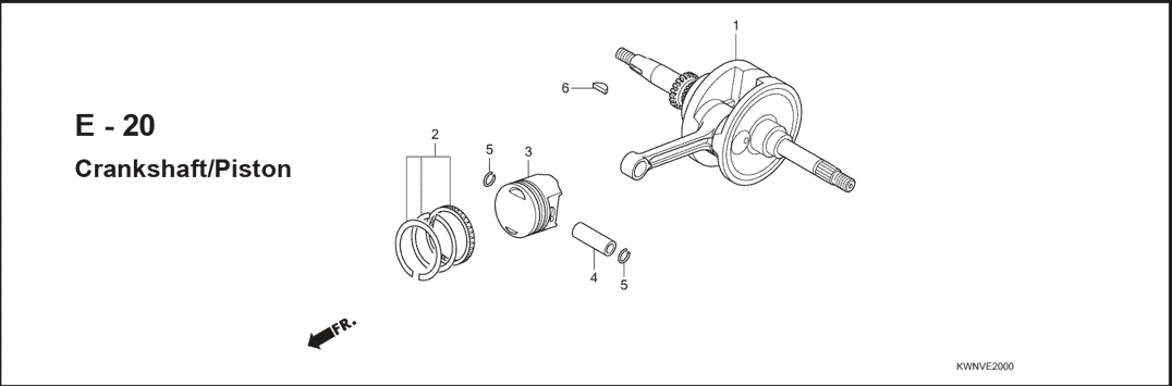 Katalog Suku Cadang Honda PCX 125 KWN
