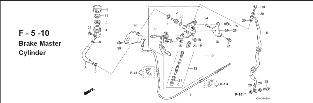 Katalog Suku Cadang Honda PCX 125 KWN