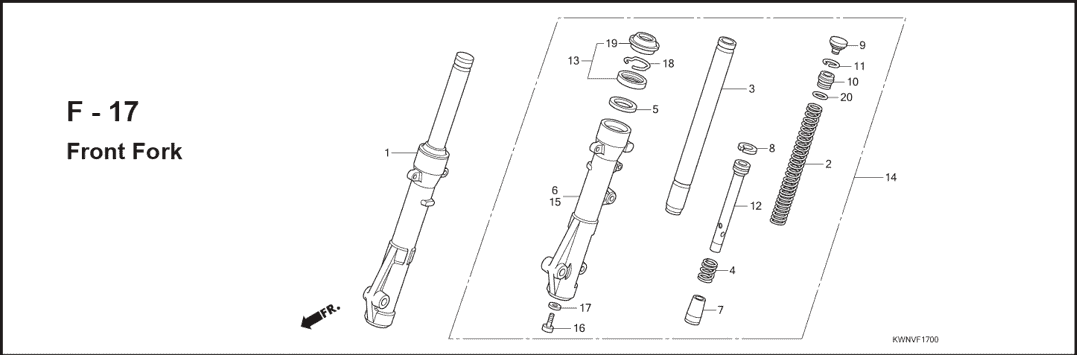Katalog Suku Cadang Honda PCX 125 KWN