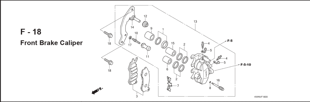 Katalog Suku Cadang Honda PCX 125 KWN