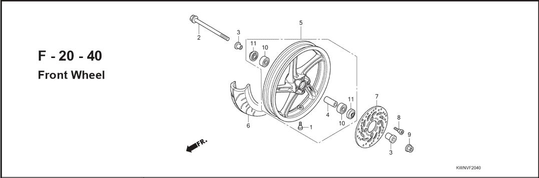 Katalog Suku Cadang Honda PCX 125 KWN