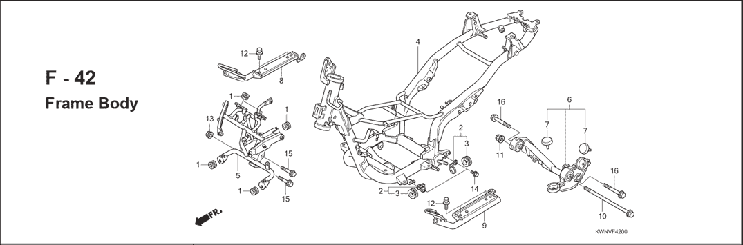 Katalog Suku Cadang Honda PCX 125 KWN