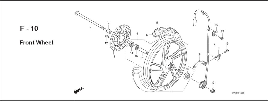 Katalog Suku Cadang Honda CS1