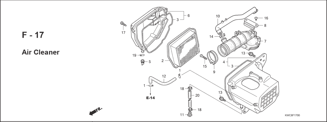Katalog Suku Cadang Honda CS1