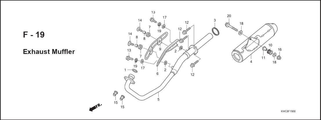 Katalog Suku Cadang Honda CS1