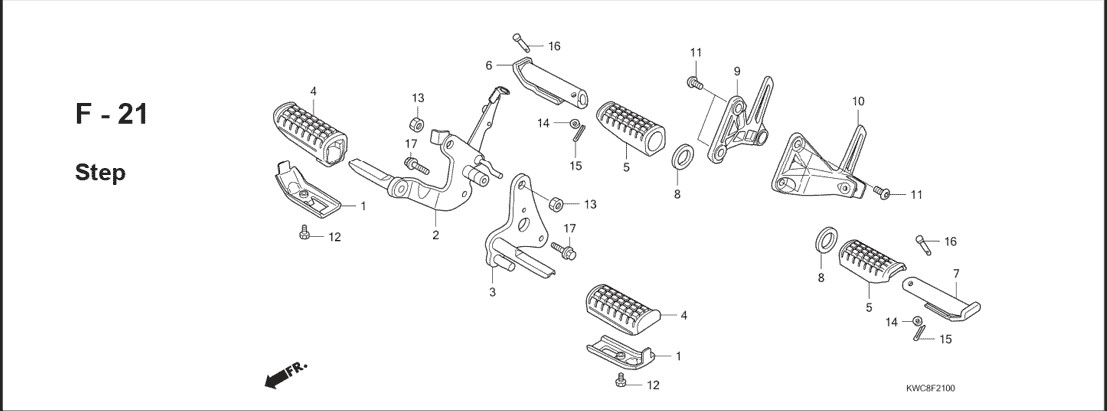 Katalog Suku Cadang Honda CS1