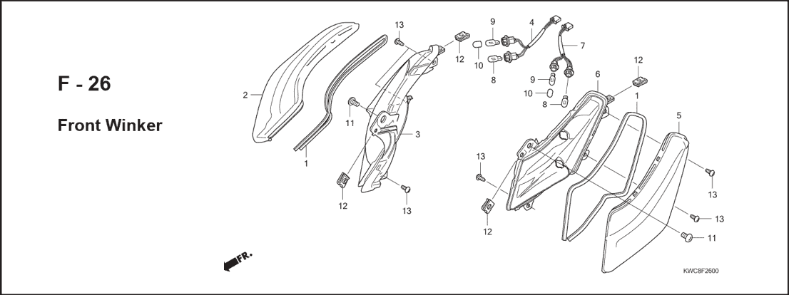 Katalog Suku Cadang Honda CS1