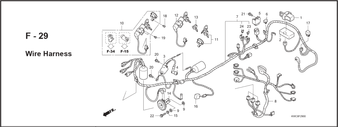Katalog Suku Cadang Honda CS1
