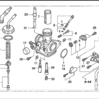 E-19 Carburetor – Katalog Suku Cadang Honda Revo 100