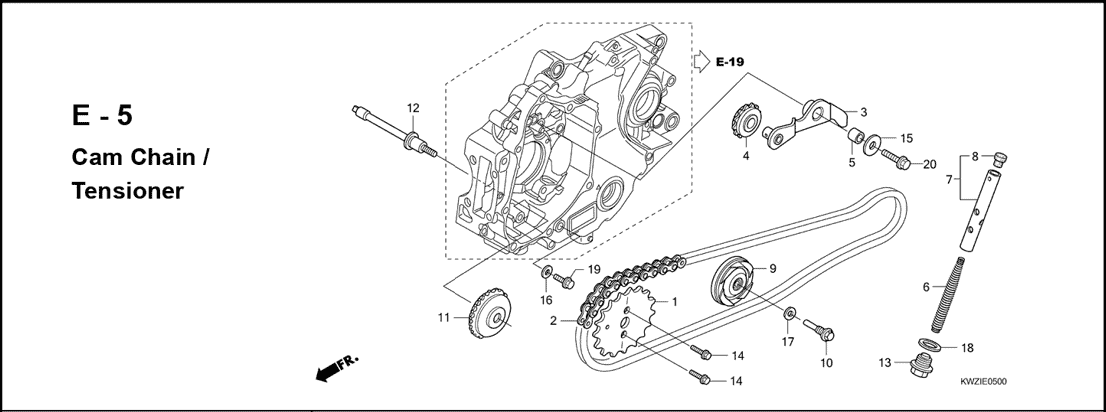 Katalog Suku Cadang Honda Revo AT