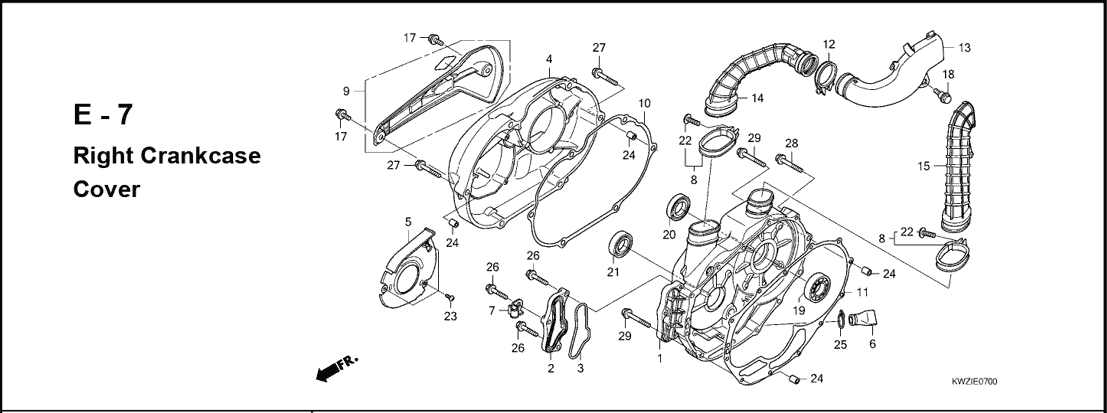 Katalog Suku Cadang Honda Revo AT