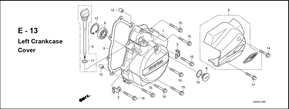 Katalog Suku Cadang Honda Revo AT