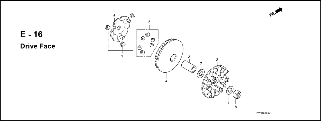 Katalog Suku Cadang Honda Revo AT