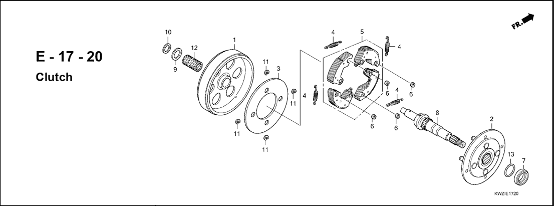 Katalog Sukucadang Honda Revo AT