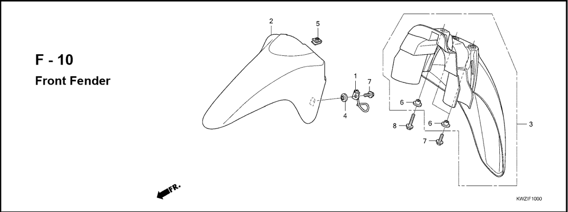 Katalog Suku cadang Honda Revo AT