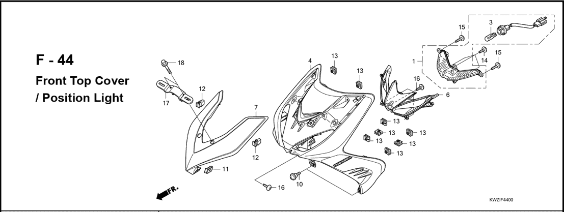 Katalog Suku Cadang Honda Revo AT