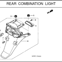 F-24 Rear Combination Light – Katalog Suku Cadang Honda Kirana