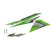 Sticker Body Set Kanan Hijau Hitam Honda Revo 110 FI - Image 3