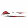 871X0K03N50ZAL-STRIPE-BLACK-RED-L