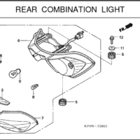 F-26 Rear Combination Light – Katalog Suku Cadang Honda Karisma