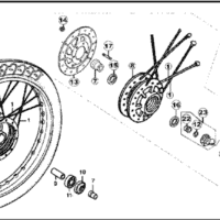 F-9 Front Wheel – Katalog Suku Cadang Honda Supra 100