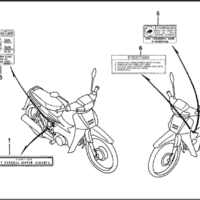 F-30 Caution Label – Katalog Suku Cadang Honda Supra 100