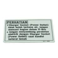 87504K41N00-LABEL-ACCESSORY-SOCKET