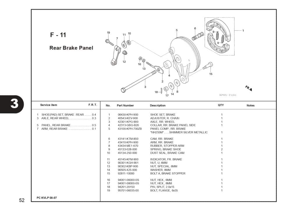 SUPRA X 125 PART CATALOG SUPRA-X 125 D SUPRA-X 125 R SUPRA-X 125 PGM-FI EDISI 13 KVL I 1 AHJ_page-0054