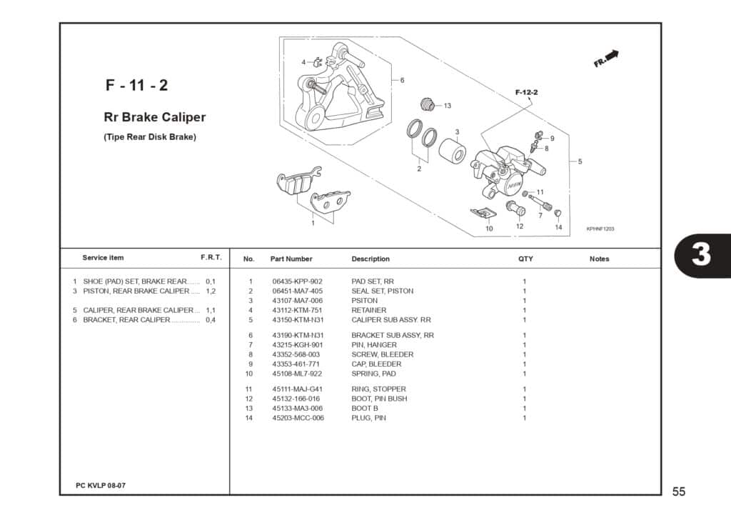 SUPRA X 125 PART CATALOG SUPRA-X 125 D SUPRA-X 125 R SUPRA-X 125 PGM-FI EDISI 13 KVL I 1 AHJ_page-0057