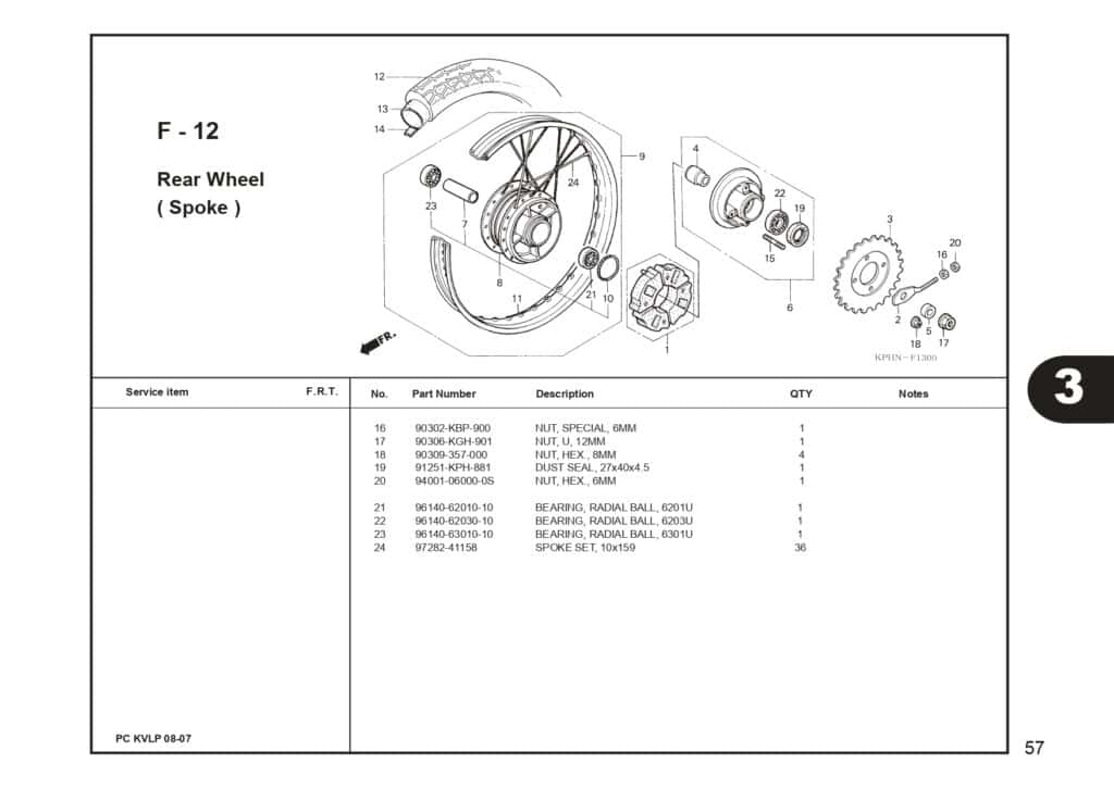 SUPRA X 125 PART CATALOG SUPRA-X 125 D SUPRA-X 125 R SUPRA-X 125 PGM-FI EDISI 13 KVL I 1 AHJ_page-0059